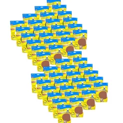 Educators Resource BAZIC 2 Oz. Earth Tone Air Dry Modeling Clay Set - Natural Colors, 48 Packs* Clay, Dough & Sand Art