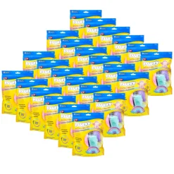 Educators Resource BAZIC Pastel Rainbow Air Dry Modeling Clay Set - 6 Colors, 0.5 oz Each, 24 Packs* Clay, Dough & Sand Art