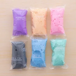 Educators Resource BAZIC Pastel Rainbow Air Dry Modeling Clay Set - 6 Colors, 0.5 oz Each, 24 Packs* Clay, Dough & Sand Art