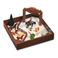 AreYouGame Be Good Company - My Little Sandbox - Horse Ranch Play Set* Animal Figures|Dress Up