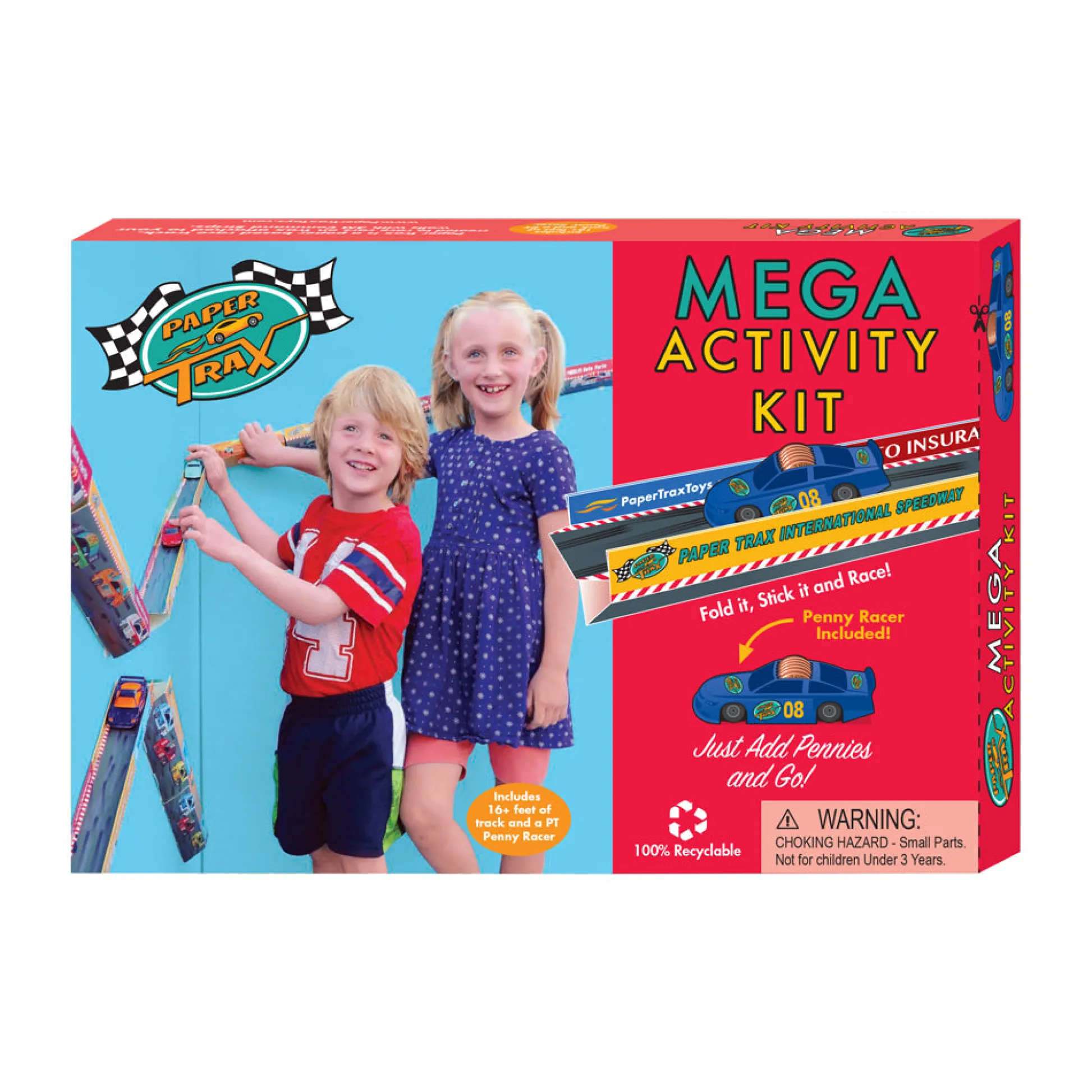 AreYouGame Be Good Company Paper Trax Mega Activity Kit - Creative Wall Track Set* Crafts & Activities