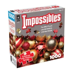 AreYouGame Be Puzzled Celebrate with Holiday Sparkle Jigsaw Puzzle - 1000 pc* Puzzles