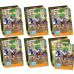 Educators Resource Beanstalk Books 6-Pack Decodable Big Non-Fiction Books Set*Kids Reading, Writing & Speech|Kids Books