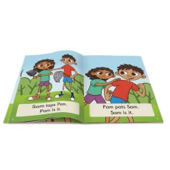 Educators Resource Beanstalk Books 6-Piece Decodable Big Books Fiction Set*Kids Reading, Writing & Speech|Kids Books