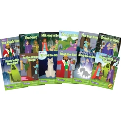 Flat River Group Beanstalk Books: The Beanies Hi-Lo Diversity Decodables 12-Book Set - Phase 4*Kids Reading, Writing & Speech|Kids Books