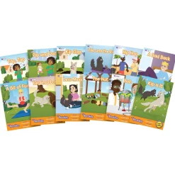 Flat River Group Beanstalk Books: The Beanies Hi-Lo Diversity Decodables 12-Book Set - Phase 2*Kids Reading, Writing & Speech|Kids Books