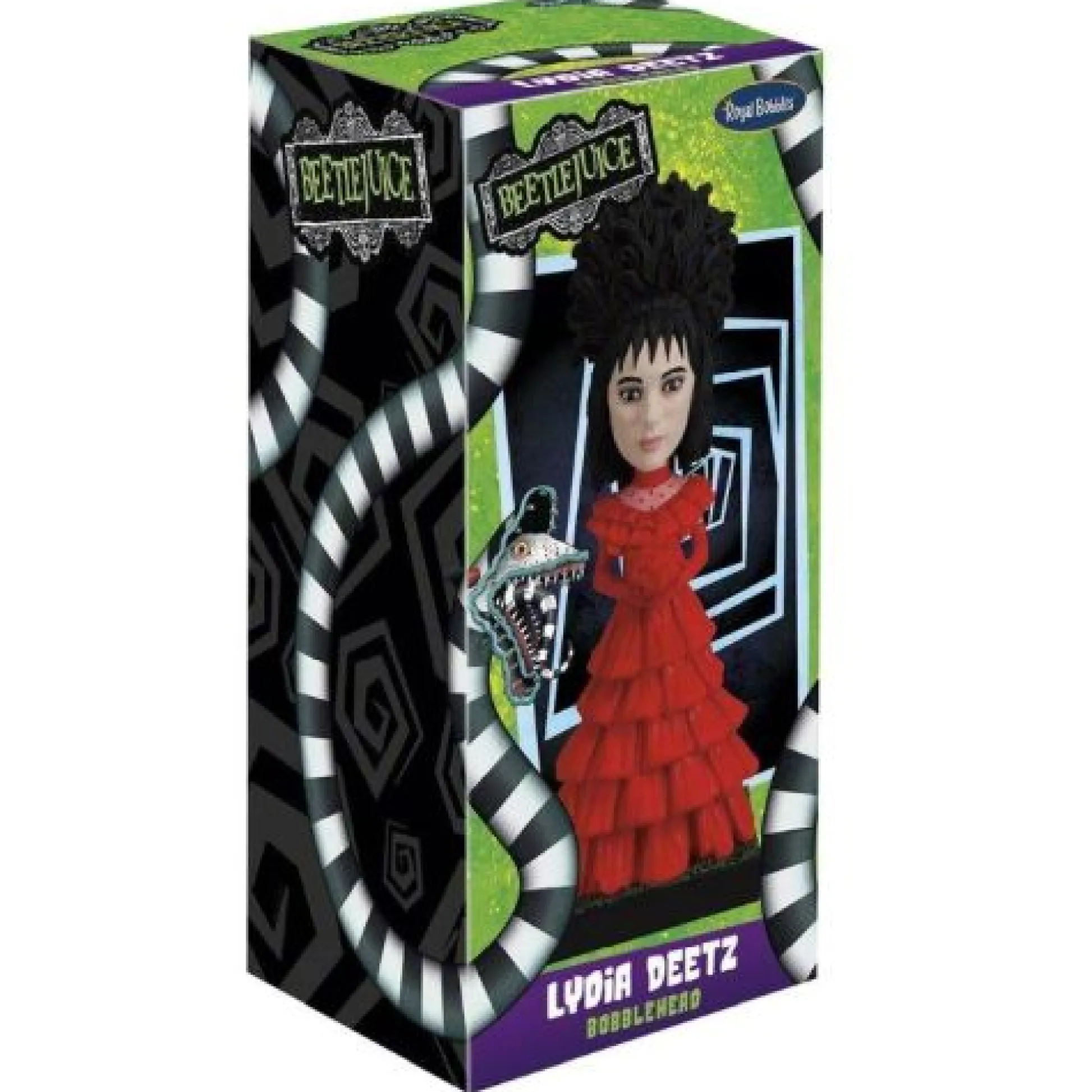 Calendar Holdings, LLC Beetlejuice Lydia Red Wedding Dress Bobble Figure* Action Figures