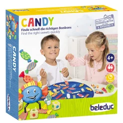 Educators Resource Beleduc Candy Game Colorful Wooden Memory Challenge* Role-Playing Games|Board Games