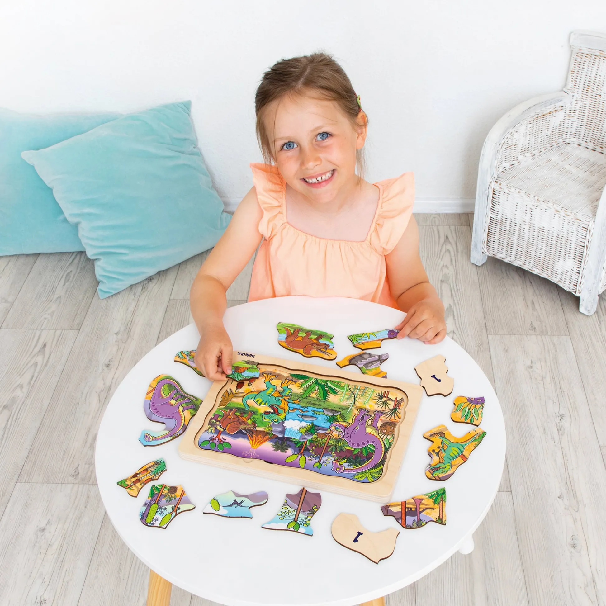 Educators Resource Beleduc Dino Layer Puzzle - Journey to Prehistoric Playtimes* Puzzles