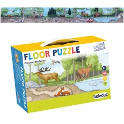 Educators Resource Beleduc Enchanted Forest 40pc Floor Puzzle - Discover the Forest* Puzzles