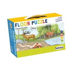 Educators Resource Beleduc Enchanted Forest 40pc Floor Puzzle - Discover the Forest* Puzzles