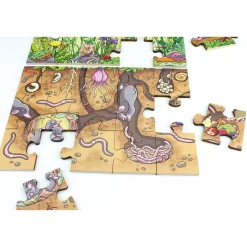 Educators Resource Beleduc Flower Meadow 45-Piece Wooden Floor Puzzle* Puzzles