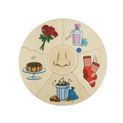 Educators Resource Beleduc Humanico 5 Senses Puzzle - Sensory Exploration Game* Puzzles
