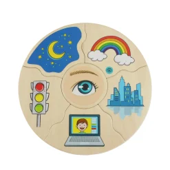 Educators Resource Beleduc Humanico 5 Senses Puzzle - Sensory Exploration Game* Puzzles