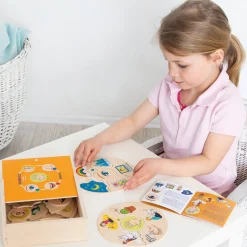 Educators Resource Beleduc Humanico 5 Senses Puzzle - Sensory Exploration Game* Puzzles