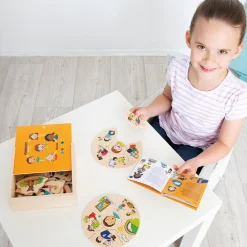 Educators Resource Beleduc Humanico Emotions Puzzles - Social-Emotional Learning Game* Puzzles|Social & Emotional Skills