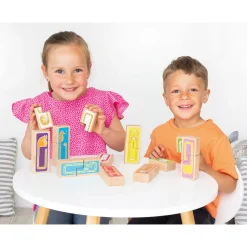 Educators Resource Beleduc Impuzzible Game - Eco-Friendly Wood Memory Challenge* Toddler & Preschool Games & Puzzles
