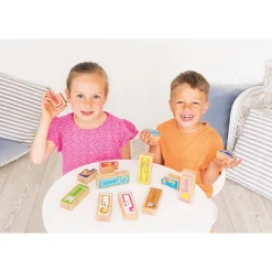 Educators Resource Beleduc Impuzzible Game - Eco-Friendly Wood Memory Challenge* Toddler & Preschool Games & Puzzles