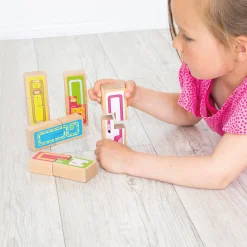 Educators Resource Beleduc Impuzzible Game - Eco-Friendly Wood Memory Challenge* Toddler & Preschool Games & Puzzles