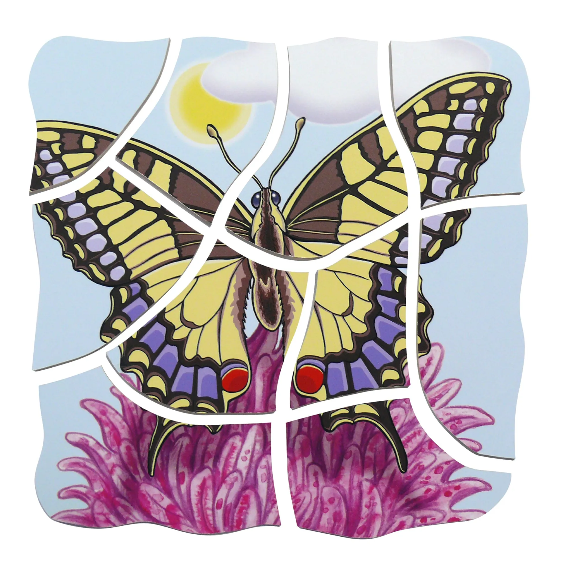 Educators Resource Beleduc Layer Puzzle - Transformative Butterfly Lifecycle* Puzzles|Preschool Education Toys & Activities