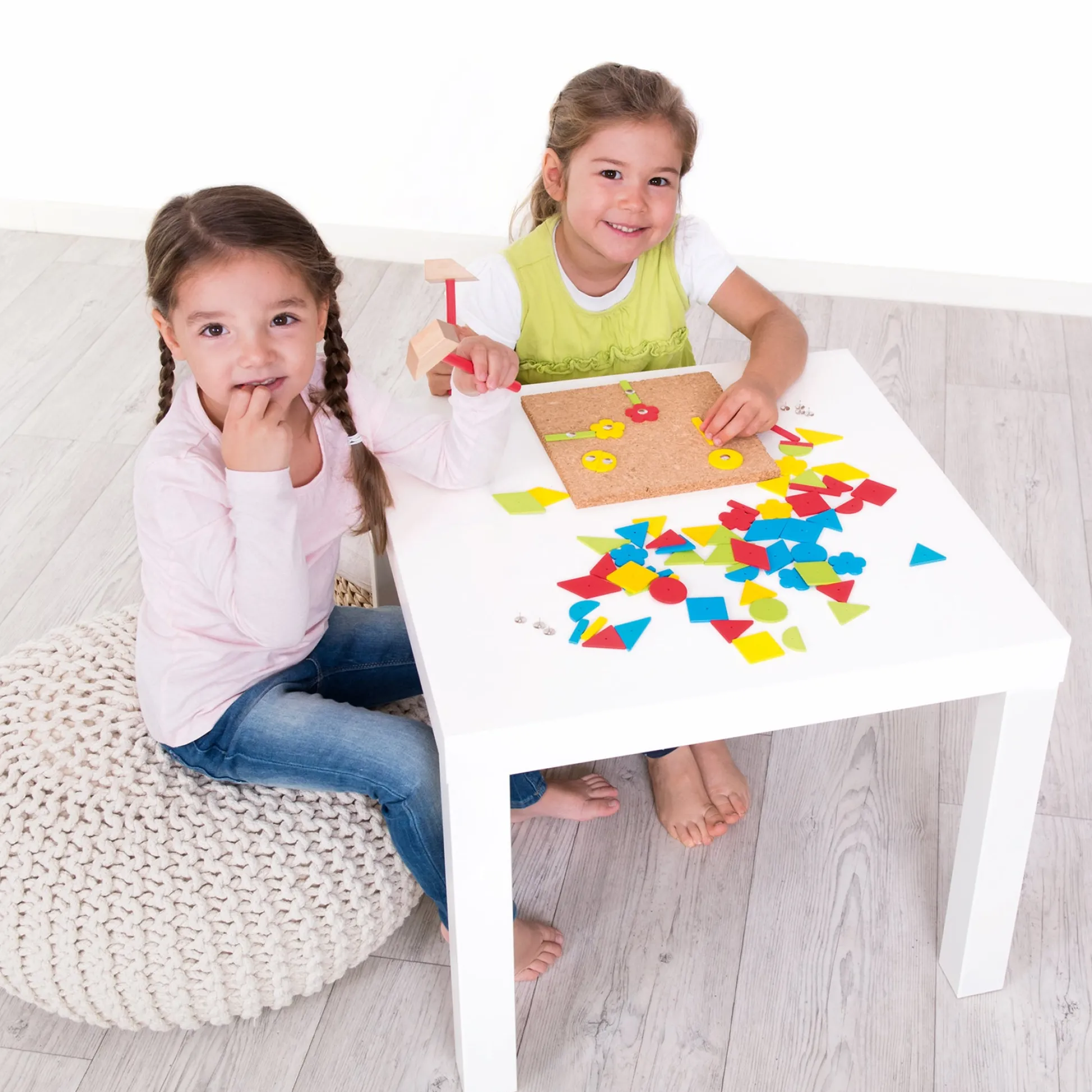 Educators Resource Beleduc Martello Game - Creative Cork Board Hammer & Nails Kit* Crafts & Activities