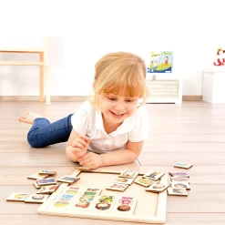Educators Resource Beleduc Match & Mix Cultural Kids Wooden Puzzle - 30 pc* Puzzles|Social & Emotional Skills