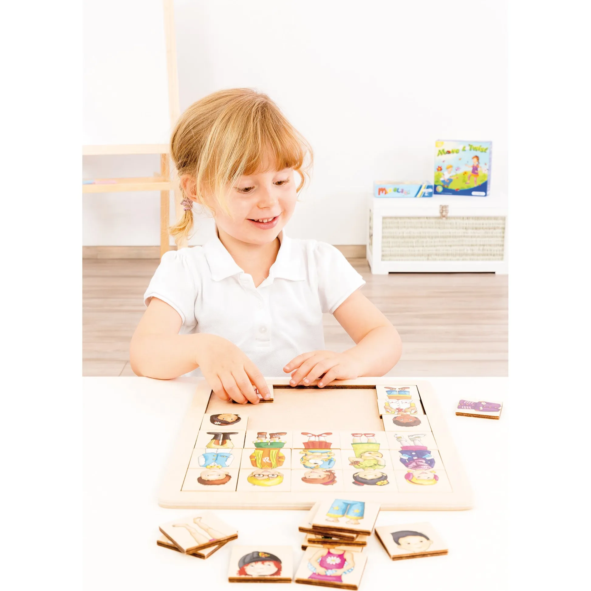 Educators Resource Beleduc Match & Mix Cultural Kids Wooden Puzzle - 30 pc* Puzzles|Social & Emotional Skills