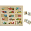 Educators Resource Beleduc Match & Mix Transport Wooden Puzzle - 30 pc* Puzzles