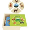 Educators Resource Beleduc Nawito Animal Habitats Educational Puzzle Set* Puzzles