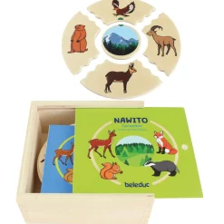 Educators Resource Beleduc Nawito Animal Habitats Educational Puzzle Set* Puzzles