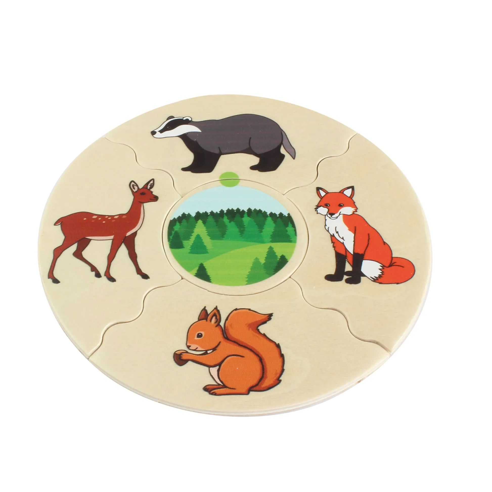Educators Resource Beleduc Nawito Animal Habitats Educational Puzzle Set* Puzzles