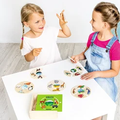 Educators Resource Beleduc Nawito Animal Habitats Educational Puzzle Set* Puzzles
