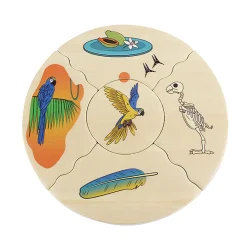 Educators Resource Beleduc Nawito Animal Kingdom Exploration Wooden Puzzle - 45 pc* Puzzles