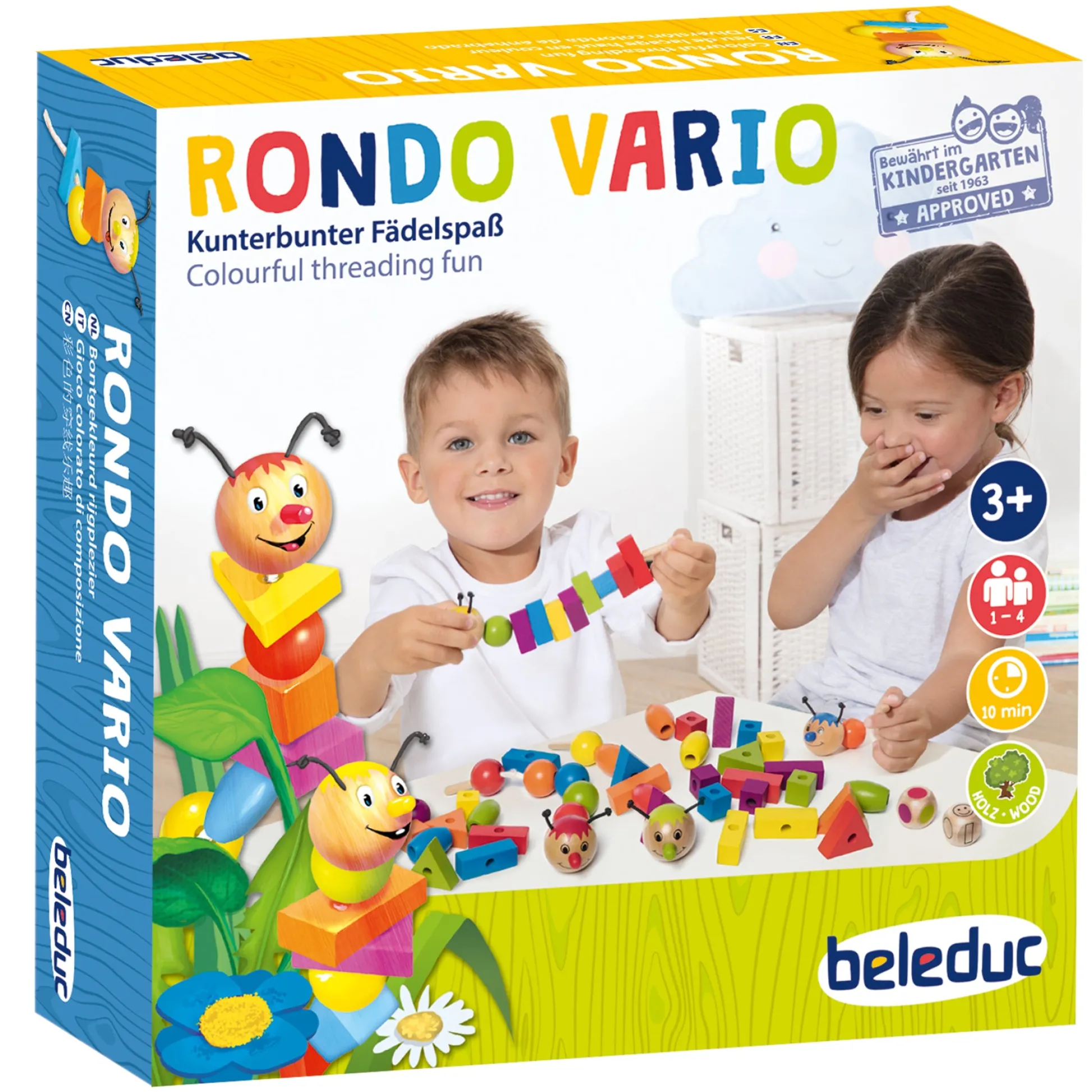 Educators Resource Beleduc Rondo Vario Game - Educational Color and Shape Matching Toy* Preschool Education Toys & Activities