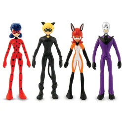 The Distribution Solutions BEND-EMS‚Ñ¢ Miraculous Cat Noir Flexible Action Figure* Action Figures