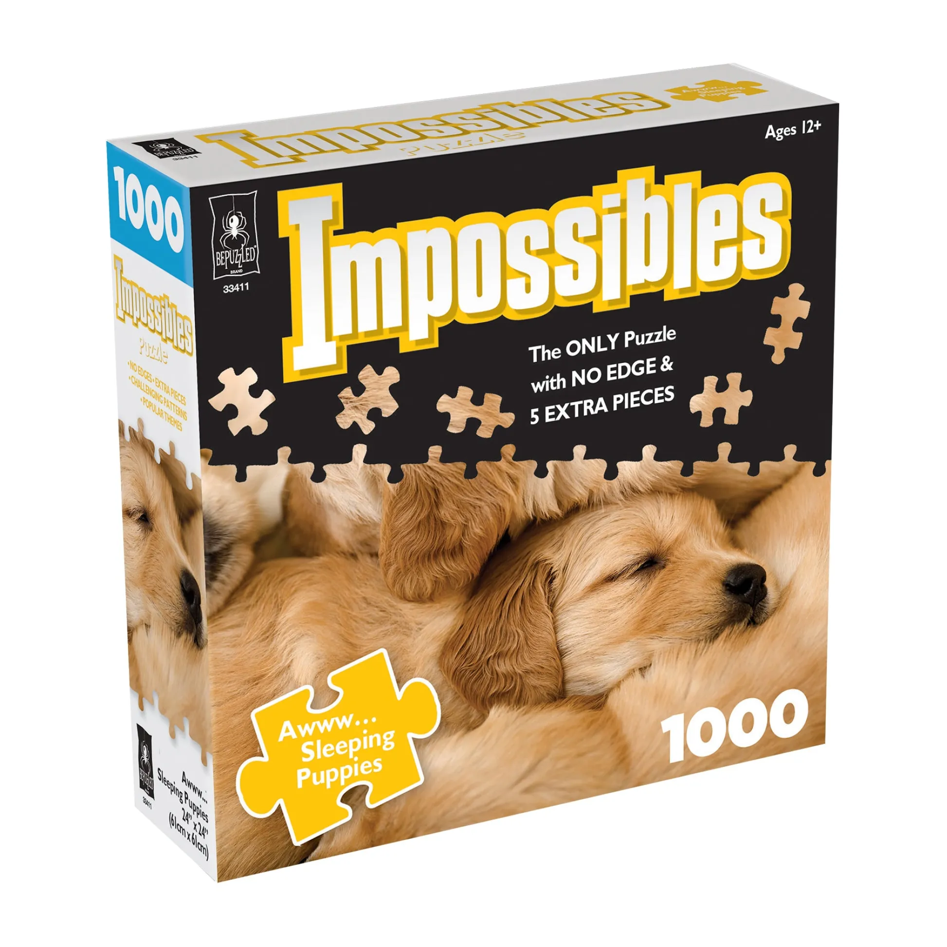 AreYouGame BePuzzled Awww Sleeping Puppies Jigsaw Puzzle - 1000 pc* Puzzles
