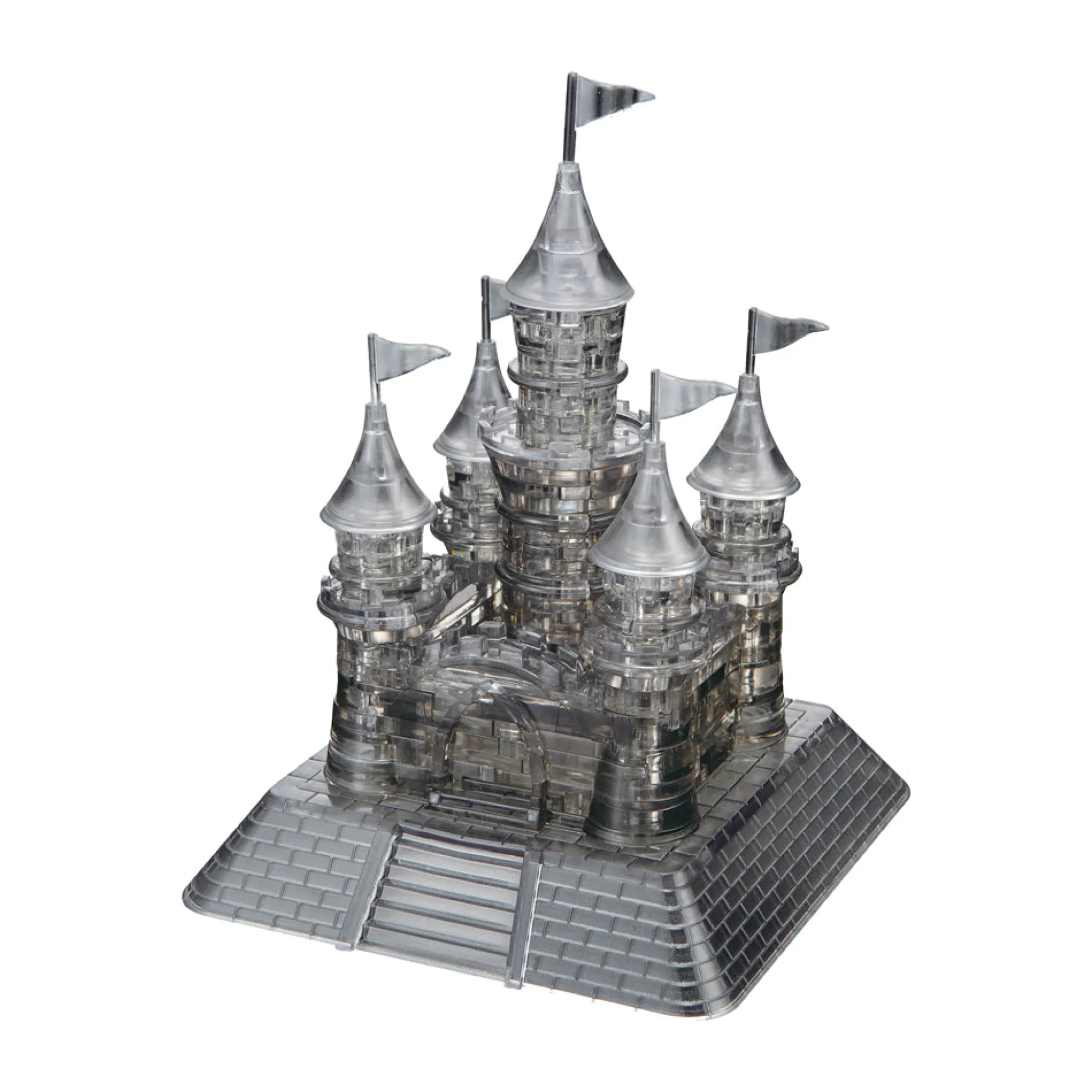 AreYouGame BePuzzled Black Castle 3D Crystal Puzzle - 104 Pcs* Puzzles