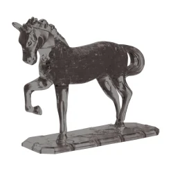 AreYouGame BePuzzled Black Horse 3D Crystal Puzzle - 100 Pieces* Puzzles