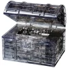 AreYouGame BePuzzled Black Treasure Chest 3D Crystal Puzzle - 52 Pieces* Puzzles