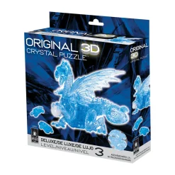 AreYouGame BePuzzled Blue Dragon 3D Crystal Puzzle - 56 Pieces* Puzzles