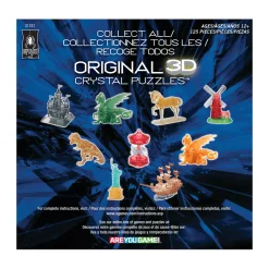 AreYouGame BePuzzled Clear Castle 3D Crystal Puzzle - 125 pcs* Puzzles