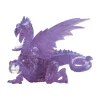 AreYouGame BePuzzled 3D Crystal Dragon Puzzle - Purple, 56 Pieces* Puzzles
