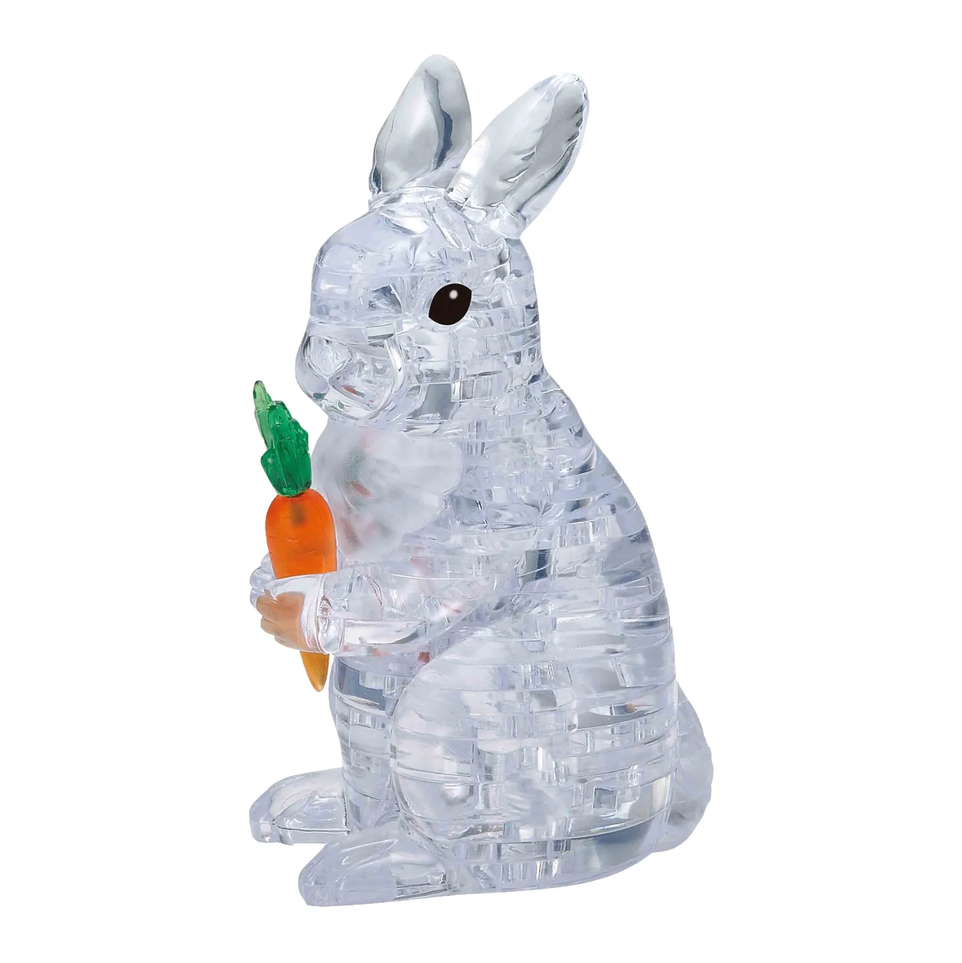 AreYouGame BePuzzled 3D Crystal Rabbit Puzzle - 43 Pieces (White)* Puzzles
