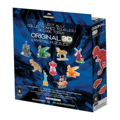 AreYouGame BePuzzled 3D Crystal T-Rex Puzzle - Red, 49 Pieces* Puzzles
