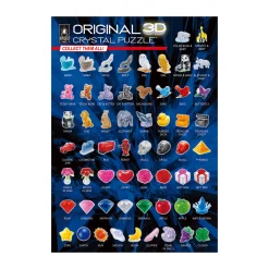 AreYouGame BePuzzled 3D Crystal Windmill Puzzle - 64 pc* Puzzles