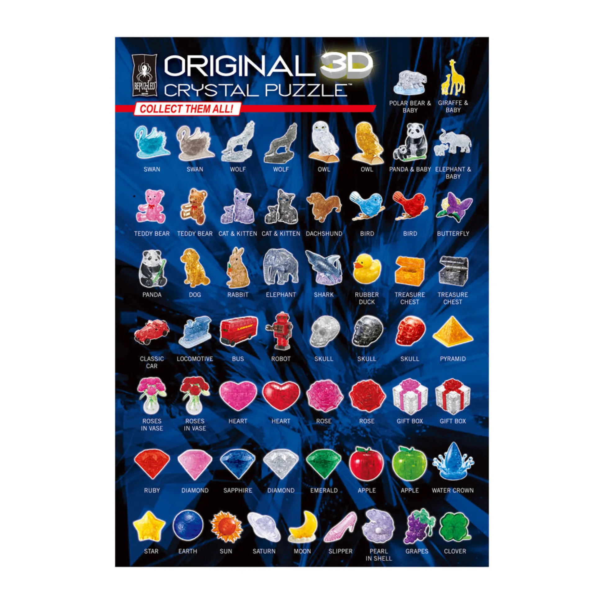 AreYouGame BePuzzled 3D Crystal Windmill Puzzle - 64 pc* Puzzles