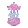 AreYouGame BePuzzled Deluxe Pink Carousel 3D Crystal Puzzle - 83 Pieces* Puzzles
