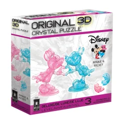 AreYouGame BePuzzled Disney Minnie & Mickey 3D Crystal Puzzle - 68 pcs* Puzzles