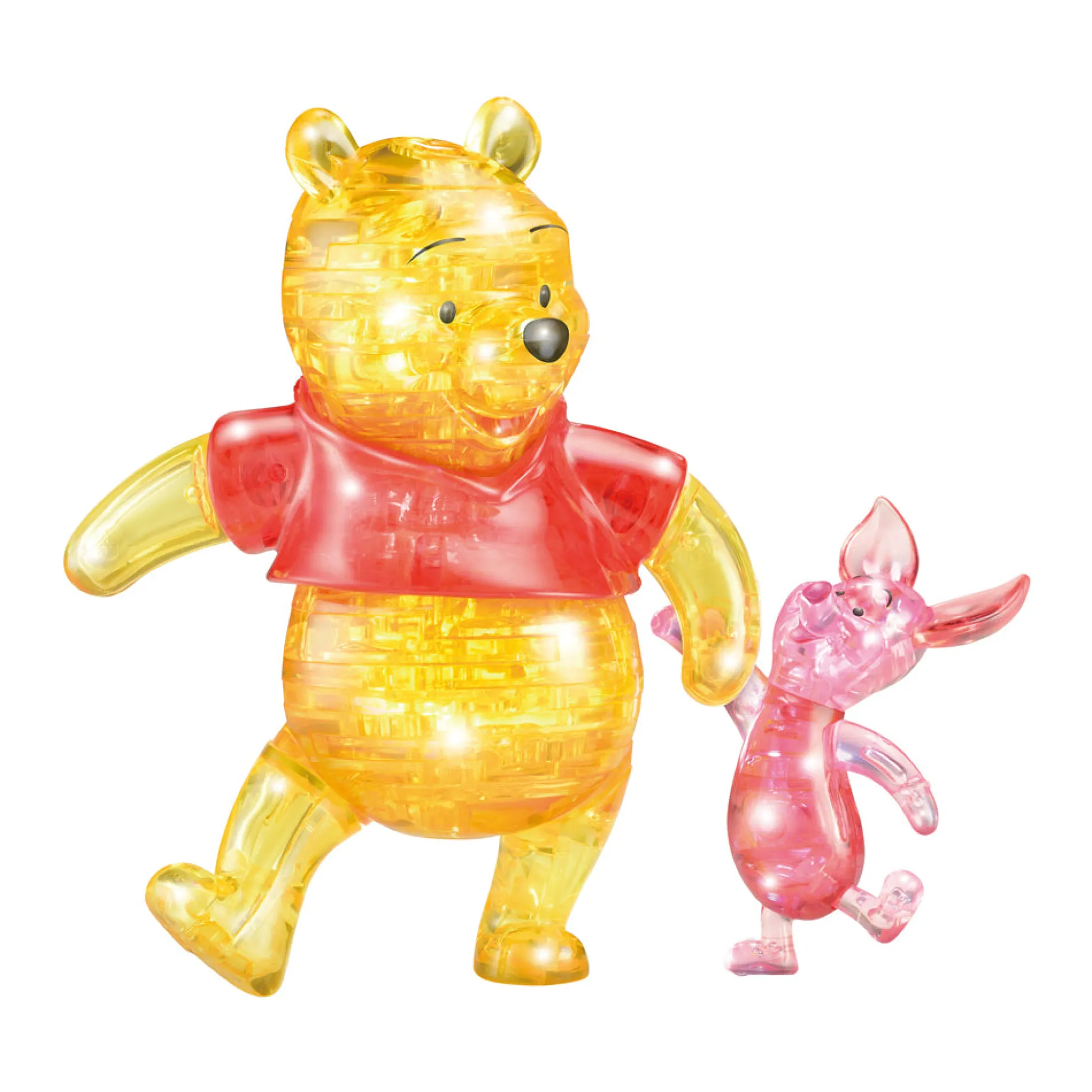AreYouGame BePuzzled Disney Winnie the Pooh and Piglet 3D Crystal Puzzle - 57 pc* Puzzles
