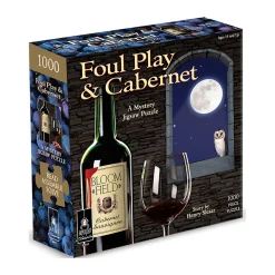 AreYouGame BePuzzled Foul Play & Cabernet Mystery Jigsaw Puzzle - 1000 pc* Puzzles